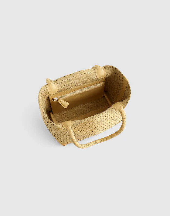 The Signature Woven Mini Tote | Madewell