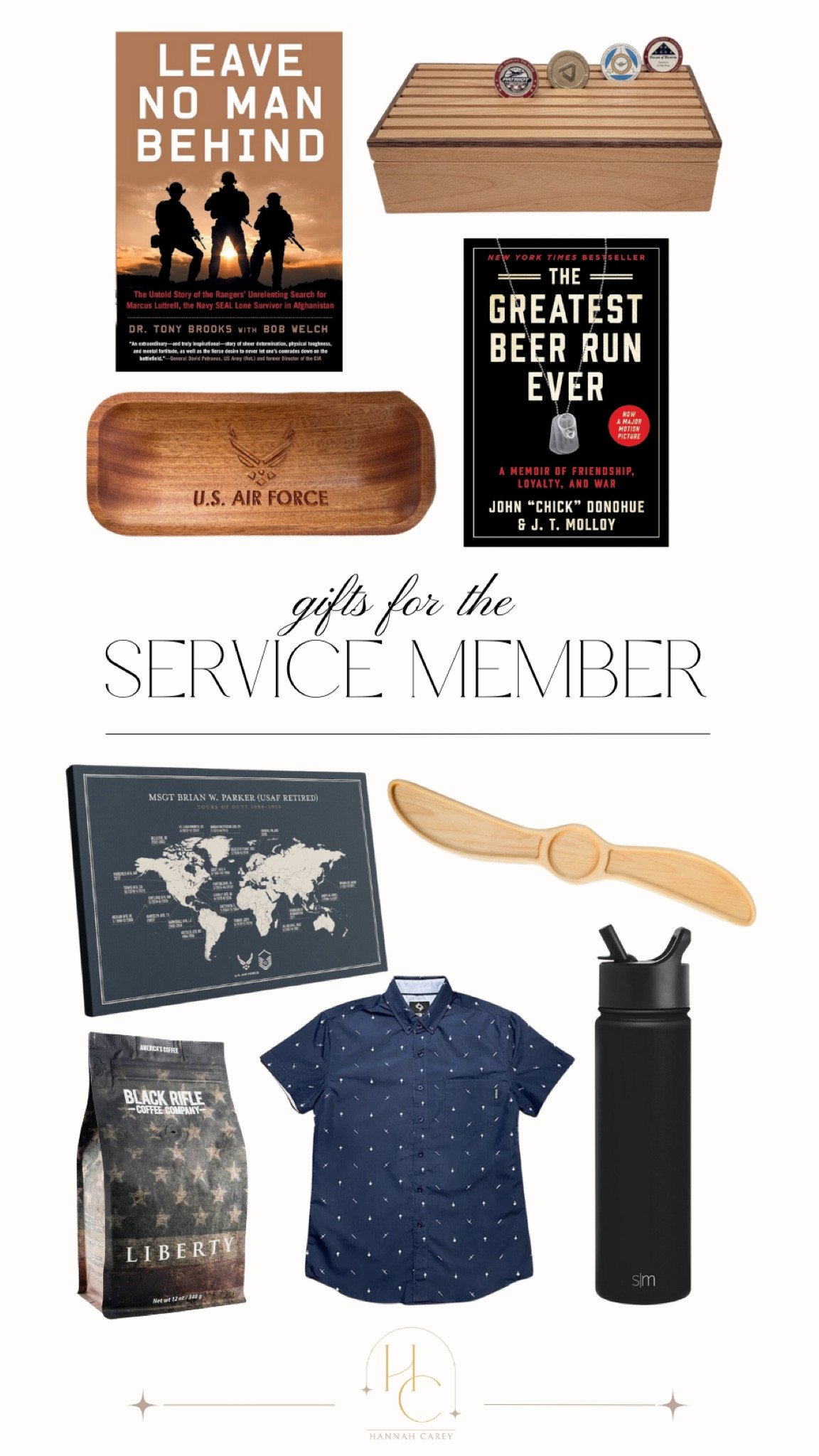 Gift guide for a military service member that they actually want!

Military gifts, Air Force gifts, military member, military decor, patriotic home decor, pilot gifts, patriotic outfit, pilot shirt, classy 4th of July outfit, aesthetic 4th of July outfit, military books, military business, veteran businesss

#LTKGiftGuide #LTKhome #LTKmens
