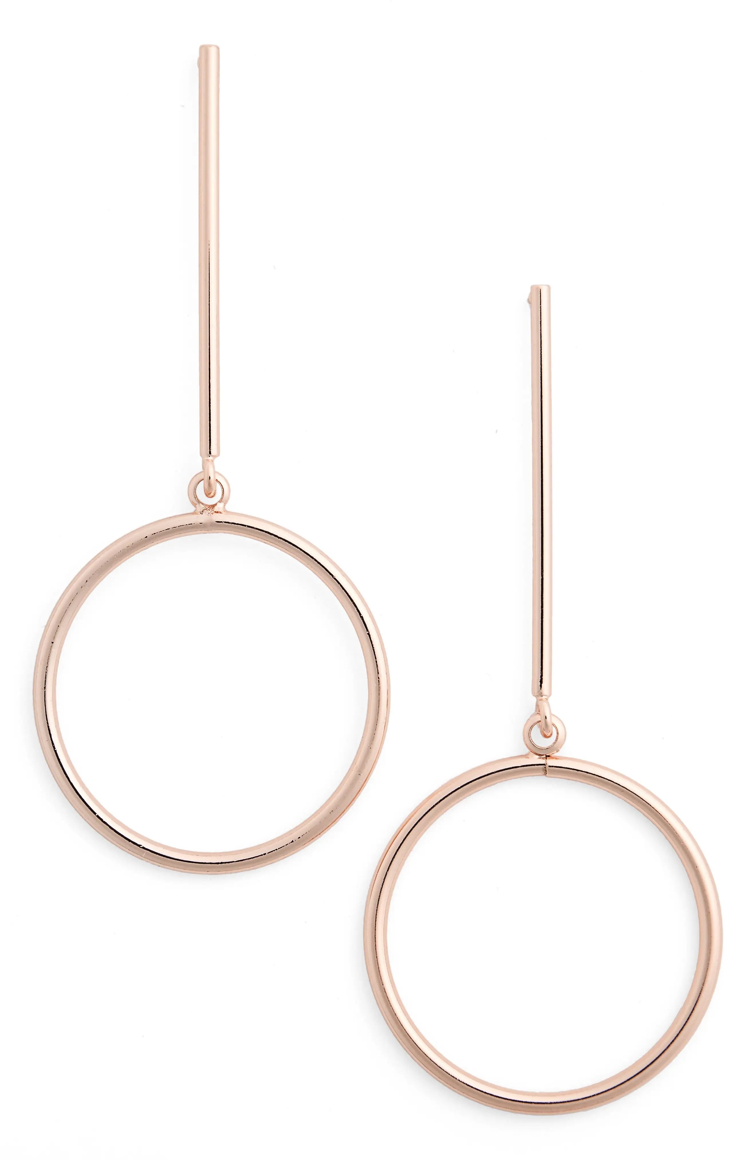 Circle Drop Earrings | Nordstrom