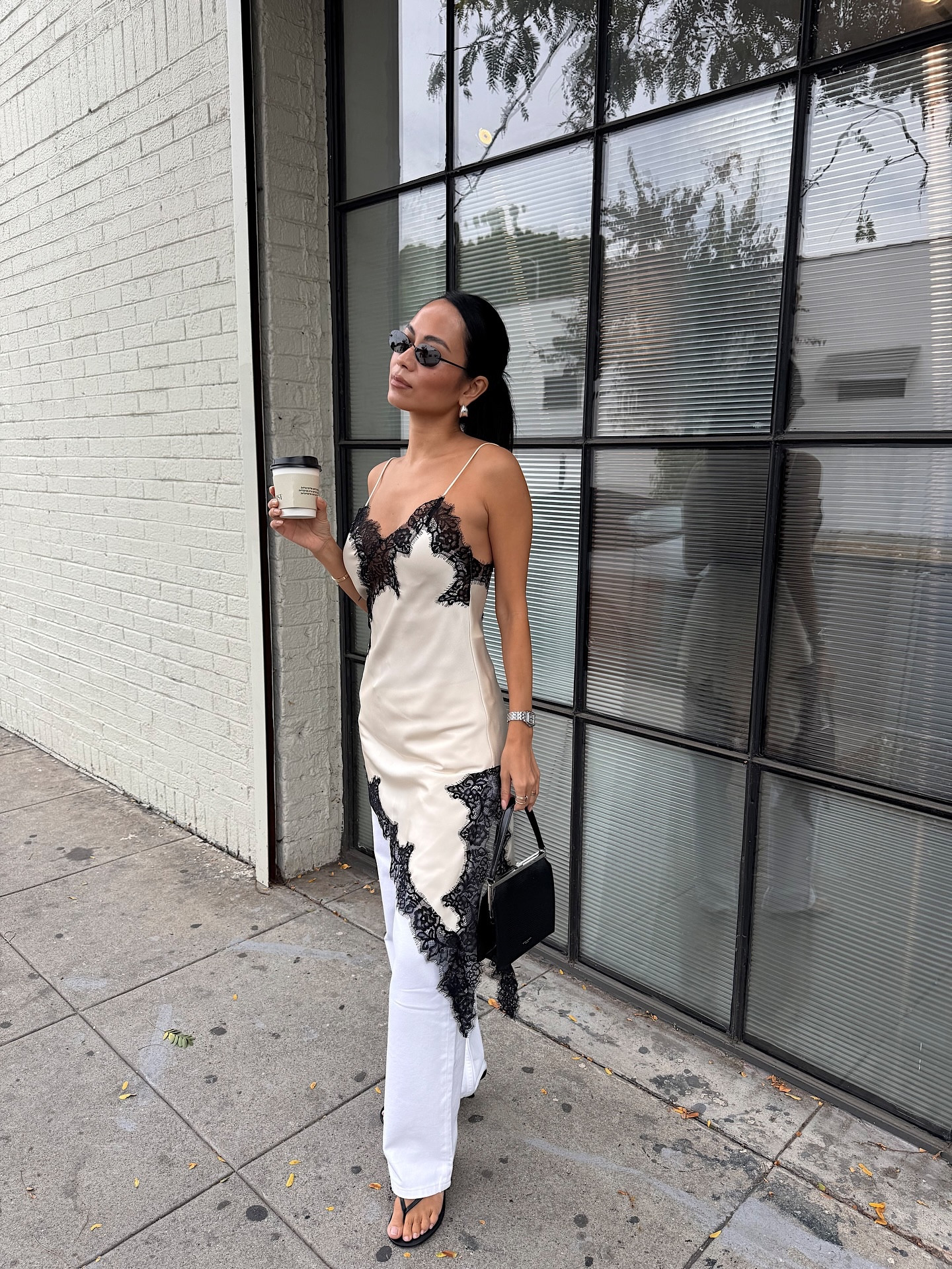 The lace detail deserved a carousel 🖤 

Top is from Zara 

.
.
.
#falltrends#lacetop#zaraoutfits#falloutfittrends#2025fashiontrends#nycfashion#outfitinspirations