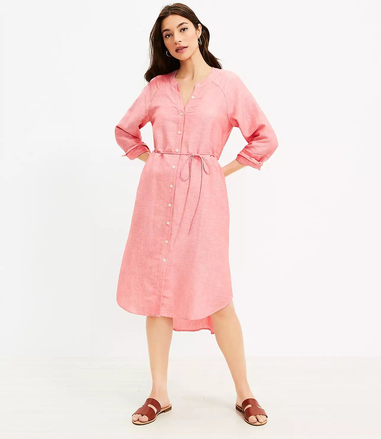 Hi-Lo Shirtdress | LOFT