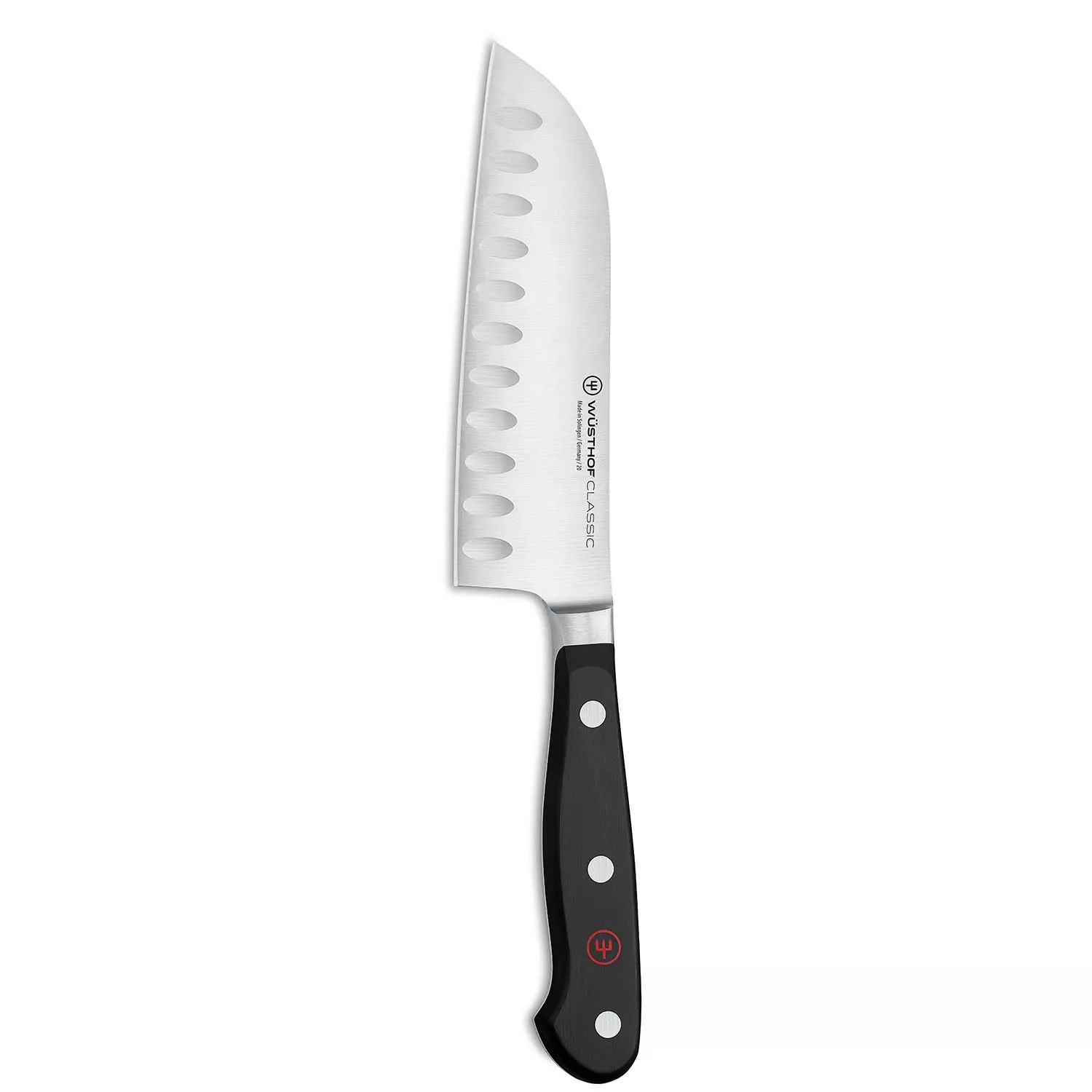 Wüsthof Classic Hollow-Edge Santoku, 5" | Sur La Table