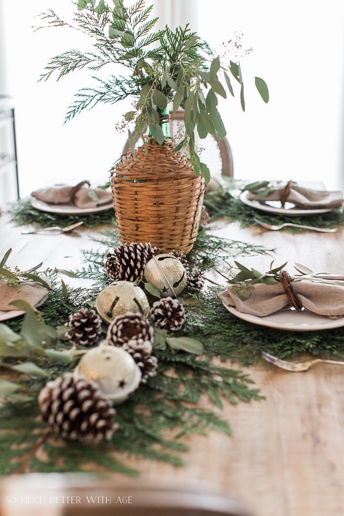 Love French vintage finds on a holiday table! #evergreenrunner #christmastablesetting #christmastablescape

#LTKHome #LTKHoliday #LTKSeasonal