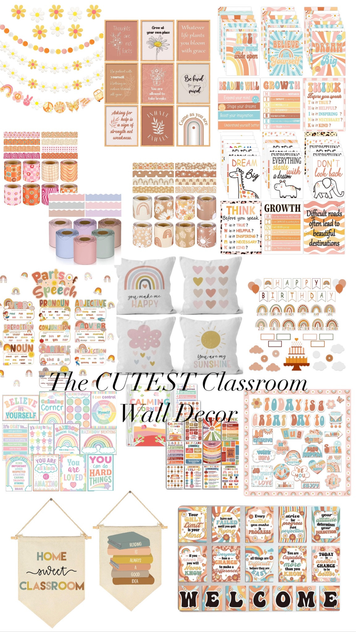 The cutest and most authentically gorgeous classroom wall posters, borders and decor!!! 💕

#LTKBacktoSchool #LTKFind #LTKstyletip