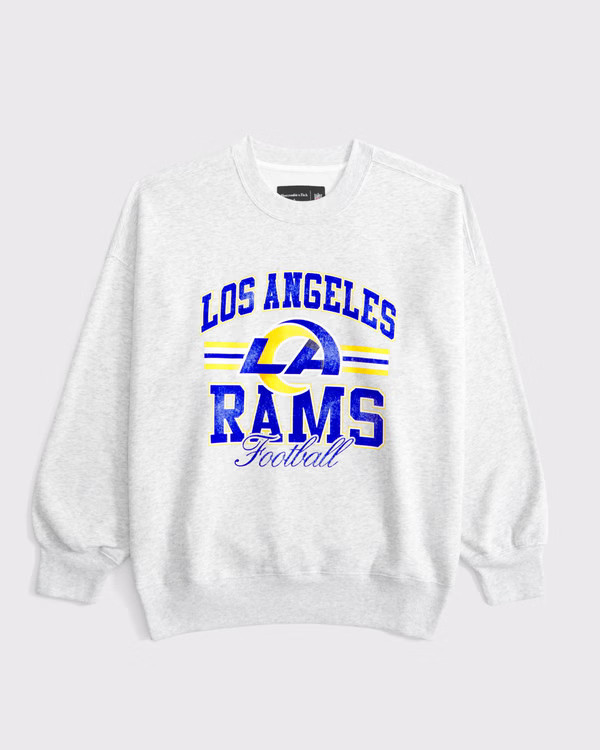 NFL Los Angeles Rams Vintage Sunday Crew | NFL Women's NFL Collection | Abercrombie.com | Abercrombie & Fitch (US)
