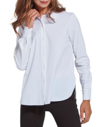 Lyssé Connie Slim Button-Up Shirt  | Bloomingdale's Women | Bloomingdale's (US)