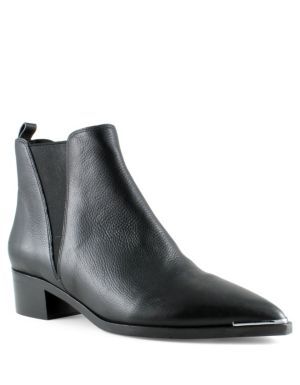 V-Gored Leather Boots | The Bay