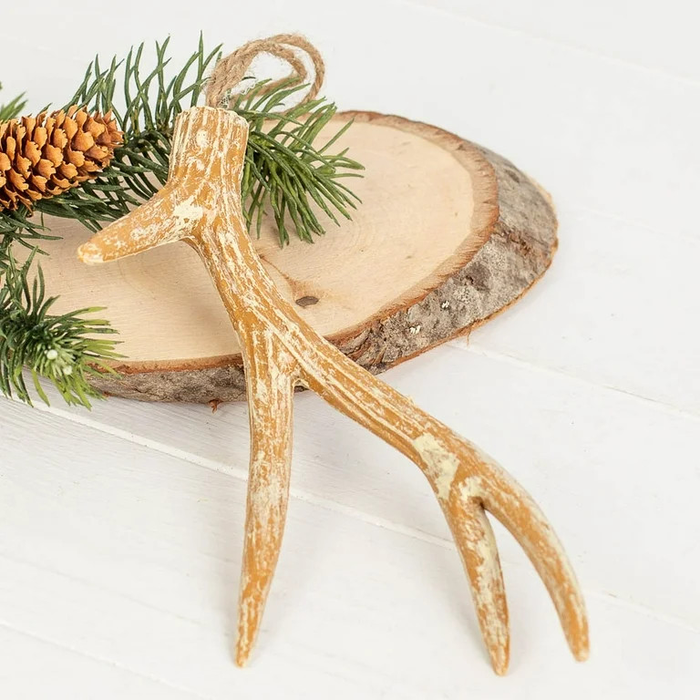 Faux Deer Antler Ornaments (3 Pack): Add a Touch of the Wild to Your Home Décor - Walmart.com | Walmart (US)