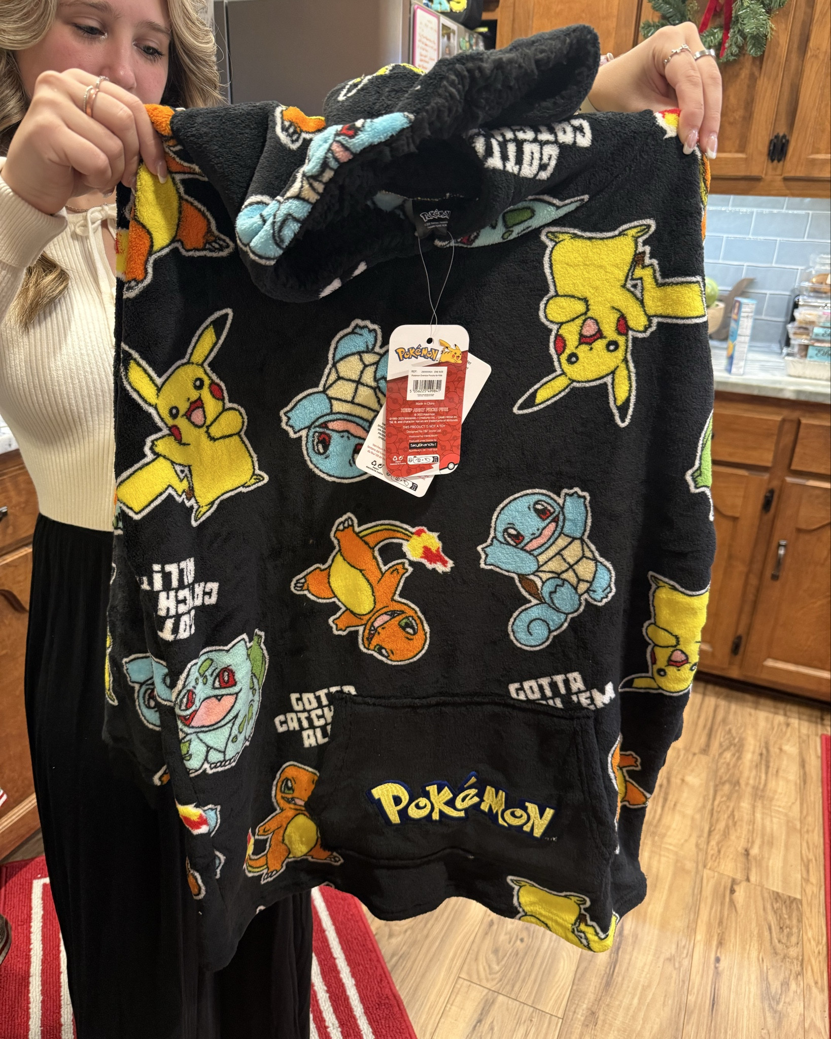 Pokemon fleece lined comfy/wearable blanket and Pokemon Crocs 

#LTKGiftGuide #LTKKids #LTKHoliday