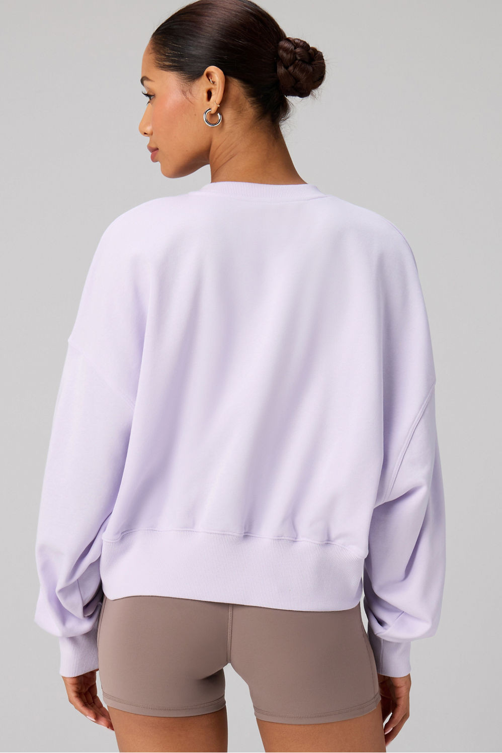 Year Round Terry Crew Neck Sweatshirt | Fabletics
