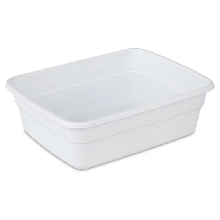 Sterilite Small Portable Rectangle Plastic Heavy Duty Reinforced Plastic 8 Qt Kitchen Dish Pan Ba... | Target