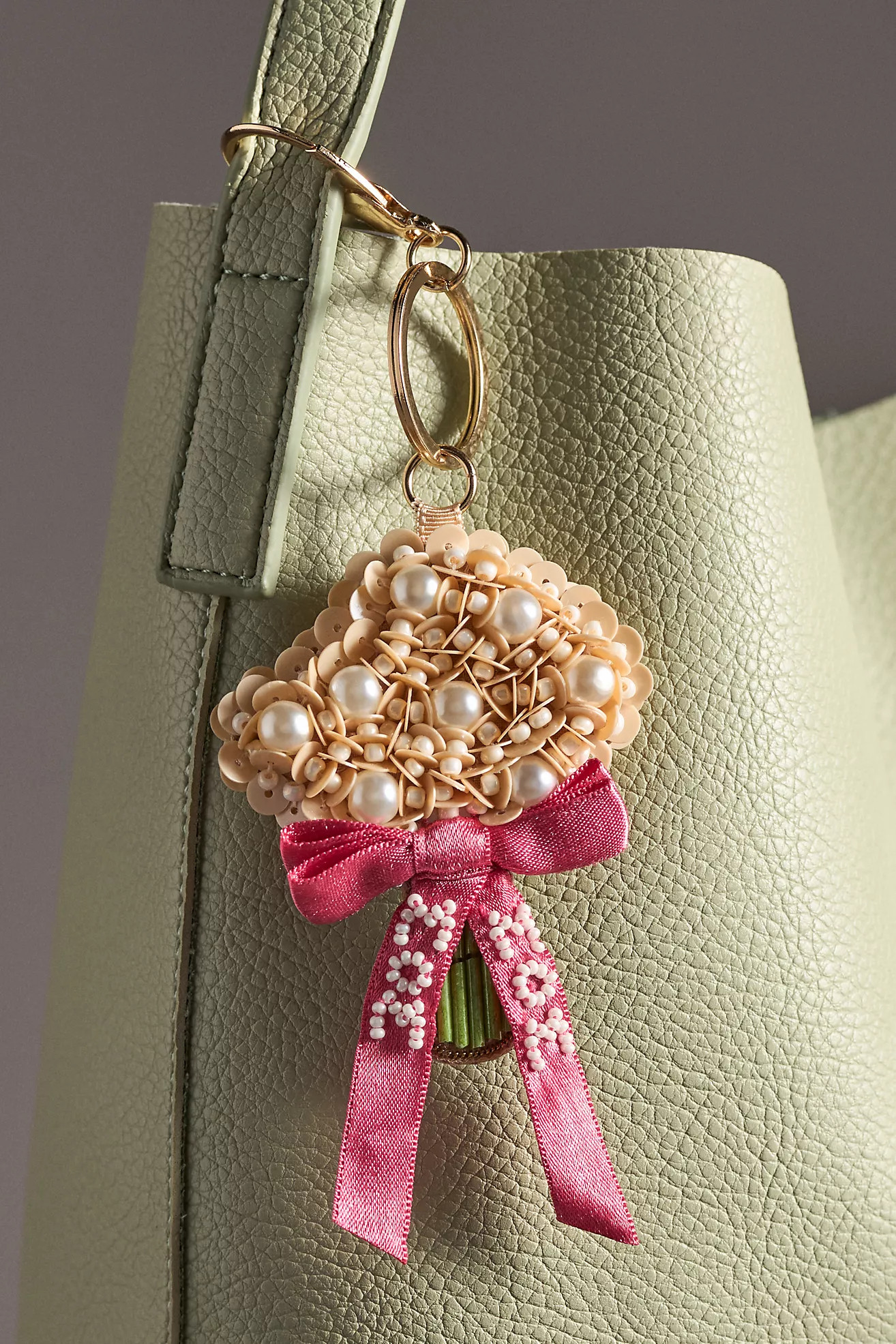Flower Bouquet for Mom Bag Charm | Anthropologie (US)