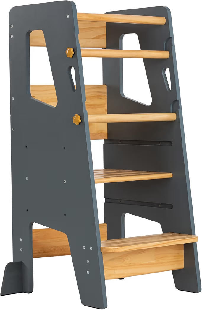 OCODILE Toddler Standing Tower - Adjustable Height Toddler Kitchen Stool Helper - Ideal Kids Kitc... | Amazon (US)