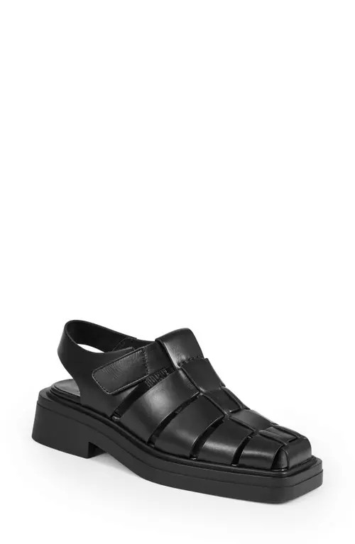 Vagabond Shoemakers Eyra Fisherman Platform Sandal in Black at Nordstrom, Size 7Us | Nordstrom