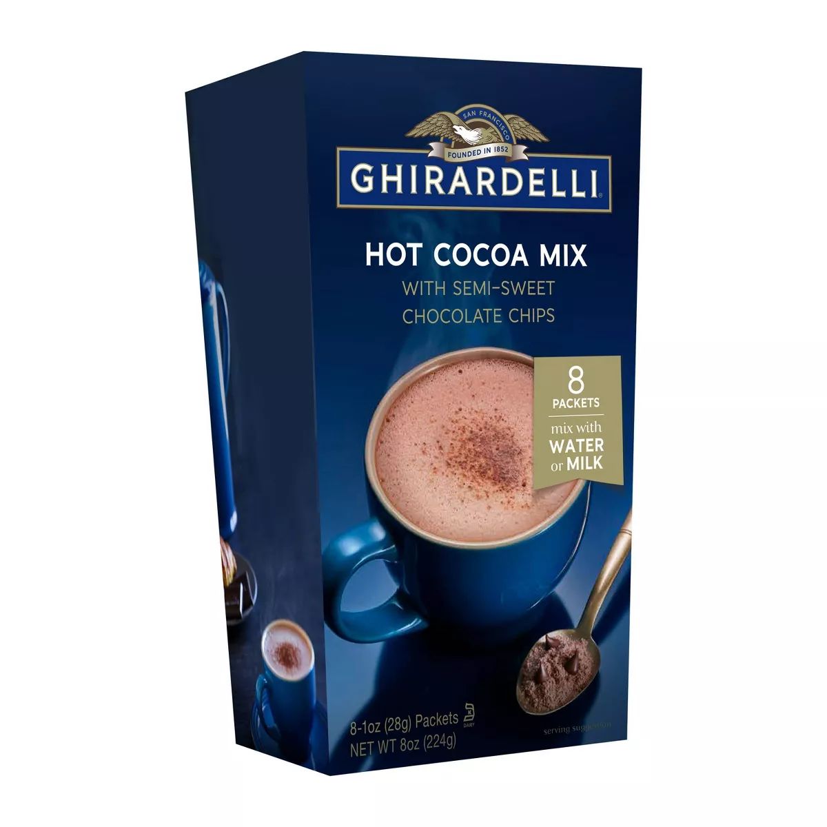 Ghirardelli Rich Chocolate Instant Cocoa - 8ct | Target