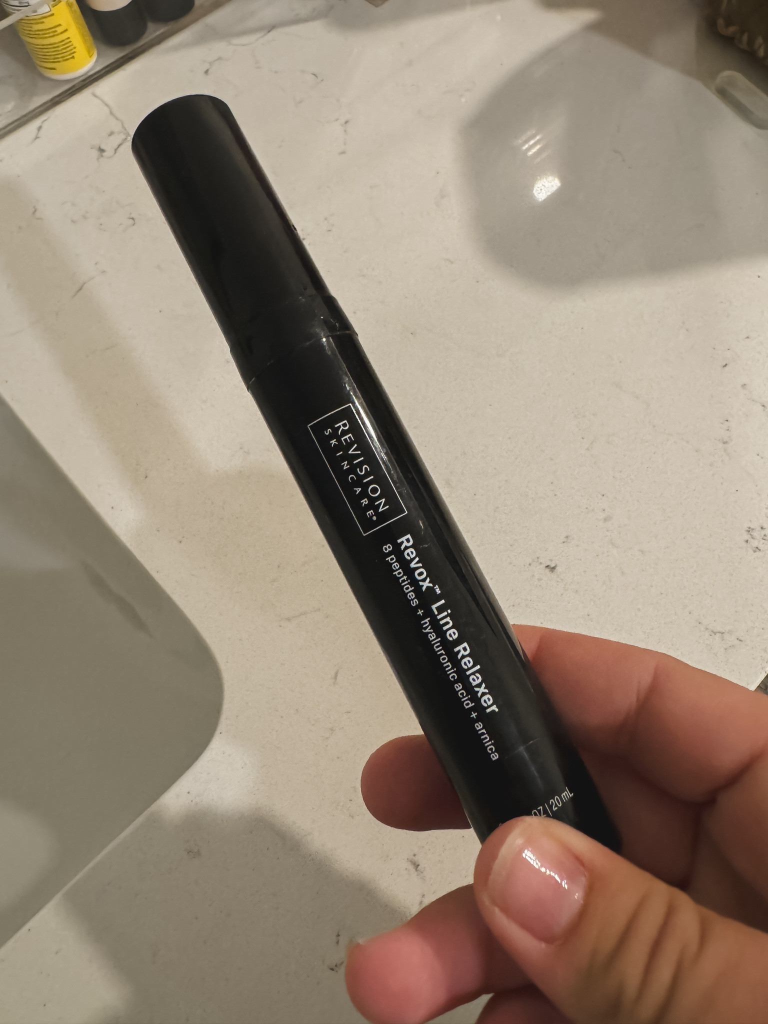 Skincare Empties: revox line relaxer - peptide serum for expression lines improves appearance of fine vertical AND horizontal lines

Barefaced first-time customers get 10% off with code CRISTIN10 

#LTKbeauty