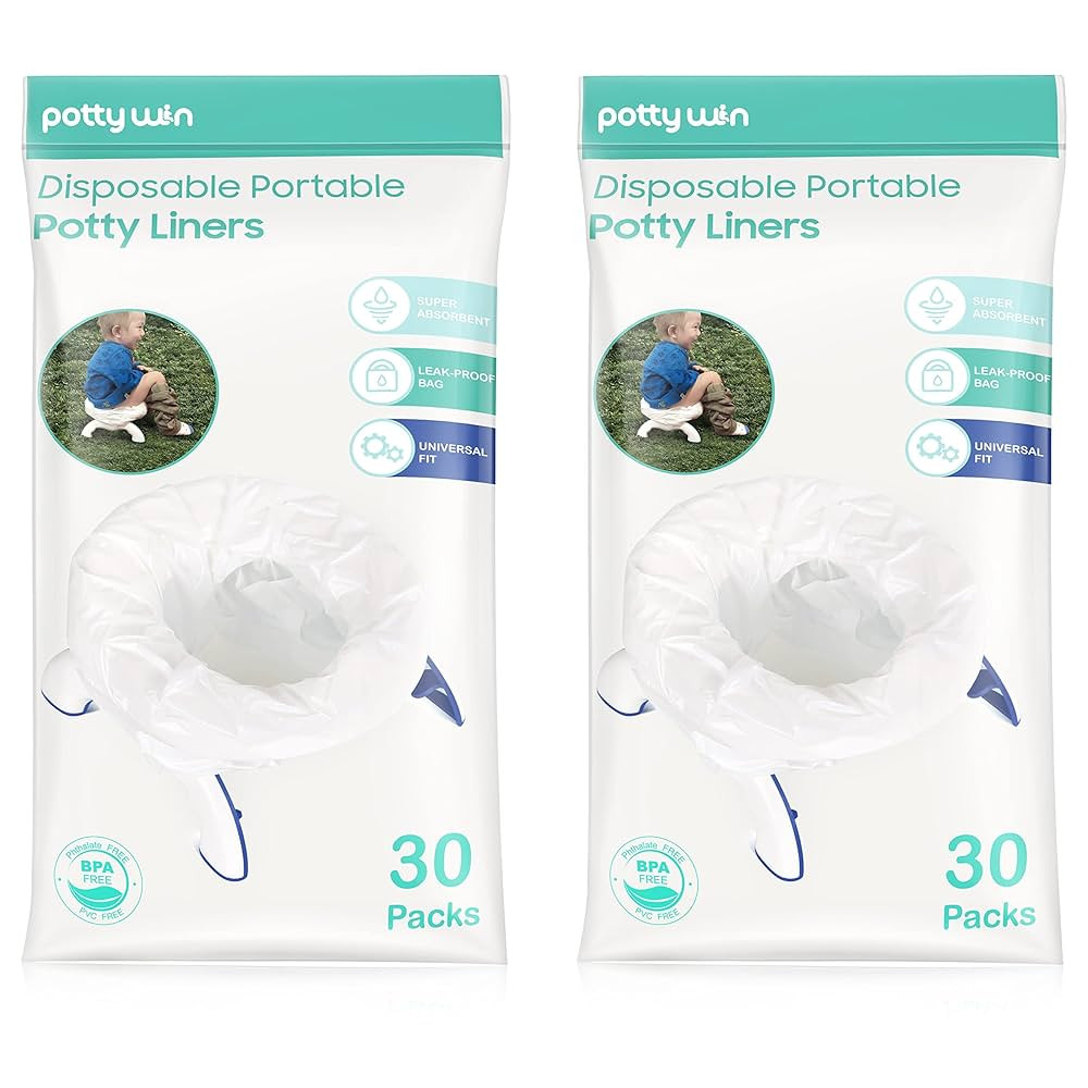 [60 Counts] Disposable Potty Liners compatible with OXO Tot 2-in-1 Go Potty, Universal Refill Bag... | Amazon (US)