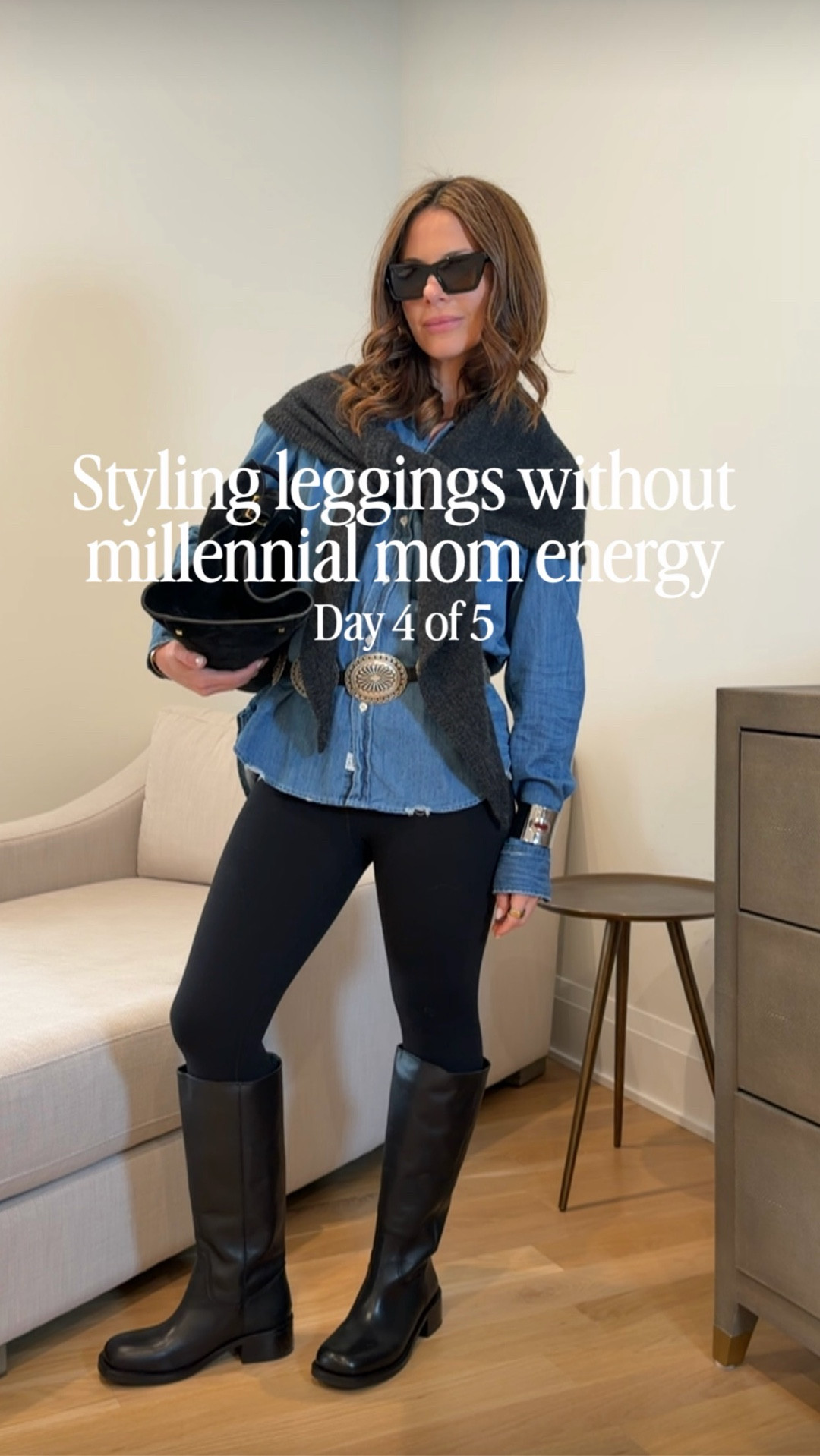 Chic leggings outfit ideas, day 4 ✨ This is your reminder that casual outfits can still look intentional.

These are my go-to polished legging outfits for errands, coffee, travel, or casual plans — comfortable but never sloppy.

#LTKgrwm #LTKootd #LTKmomlife