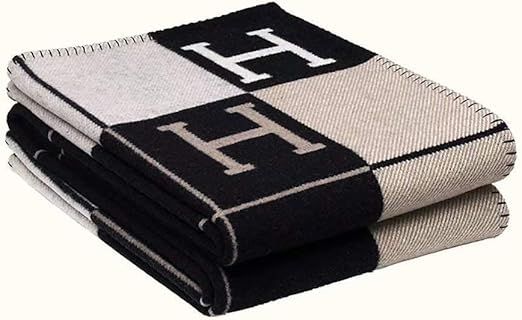 Coobal Fleece Blanket Soft for Sofa Couch Decorative, Cashmere Knitted Throw Blanket for Couch/Ch... | Amazon (US)