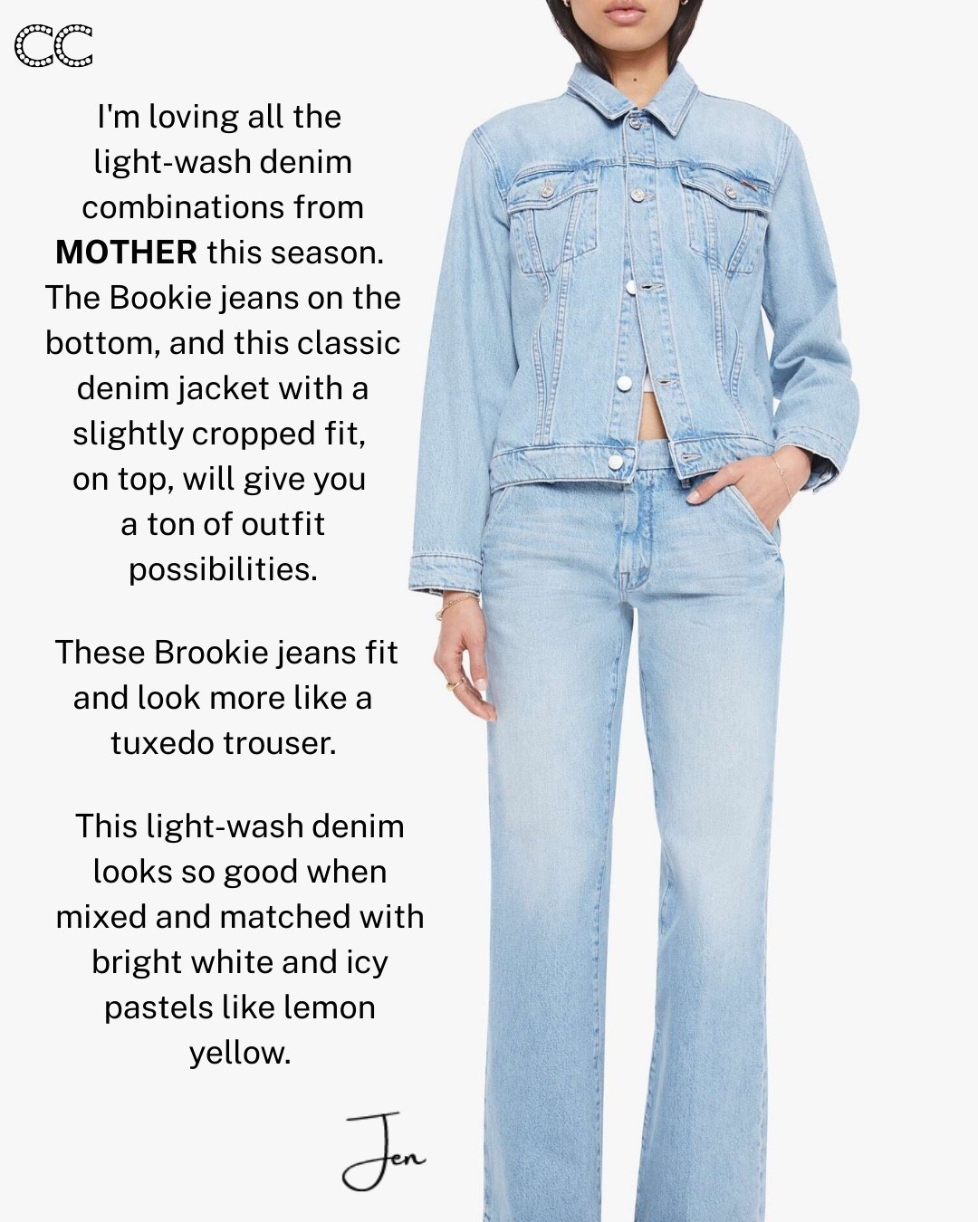 NEW blog Post ⬇️ https://closetchoreography.com/the-canadian-tuxedo-two-denim-pieces-that-fix-a-boring-wardrobe/