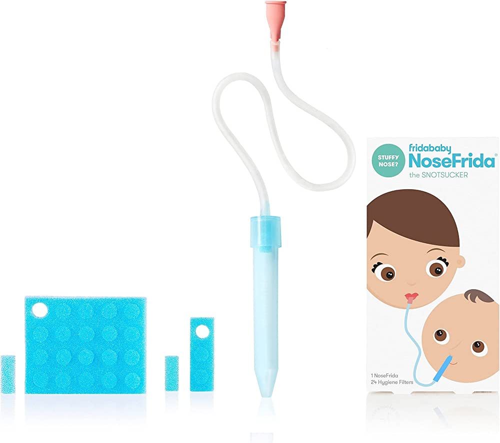 Amazon.com: Baby Nasal Aspirator NoseFrida the Snotsucker with 24 Extra Hygiene Filters by Frida ... | Amazon (US)