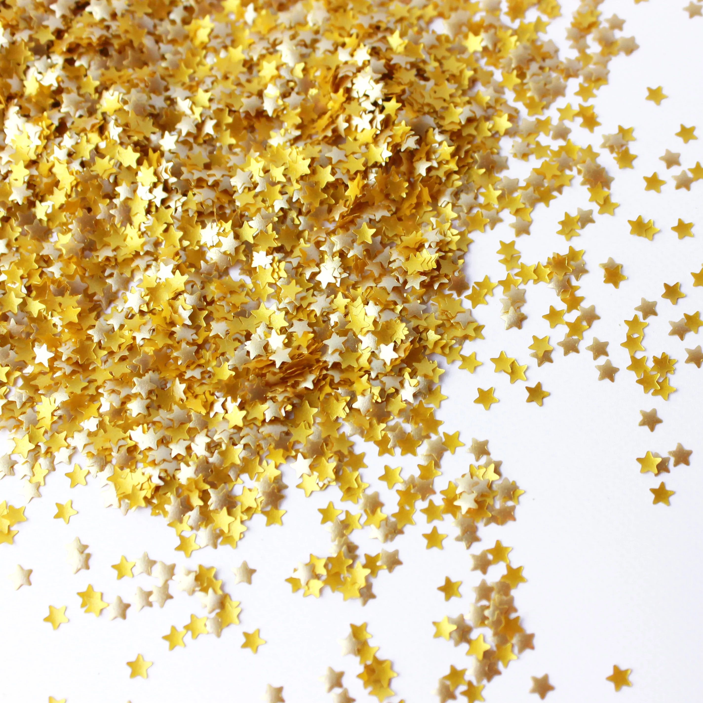Gold Glitter Stars| Colorful Candy Sprinkles Mix For Baking Edible Cake Decorations Cupcake Toppe... | Walmart (US)