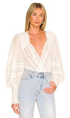 Free People Eloise Bodysuit in White from Revolve.com | Revolve Clothing (Global)