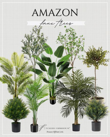 Amazon Faux Trees

An alternative selection of trees to complement even more diverse styles of decor!

Seasonal, home decor, summer, trees, faux foliage, faux shrubbery 

#LTKHome #LTKSeasonal #LTKFindsUnder100