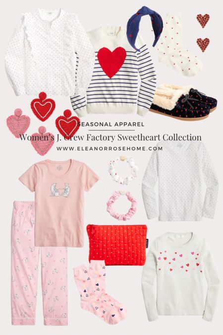 Women’s Valentine apparel from J. Crew Factory.

#LTKunder100 #LTKSeasonal #LTKstyletip