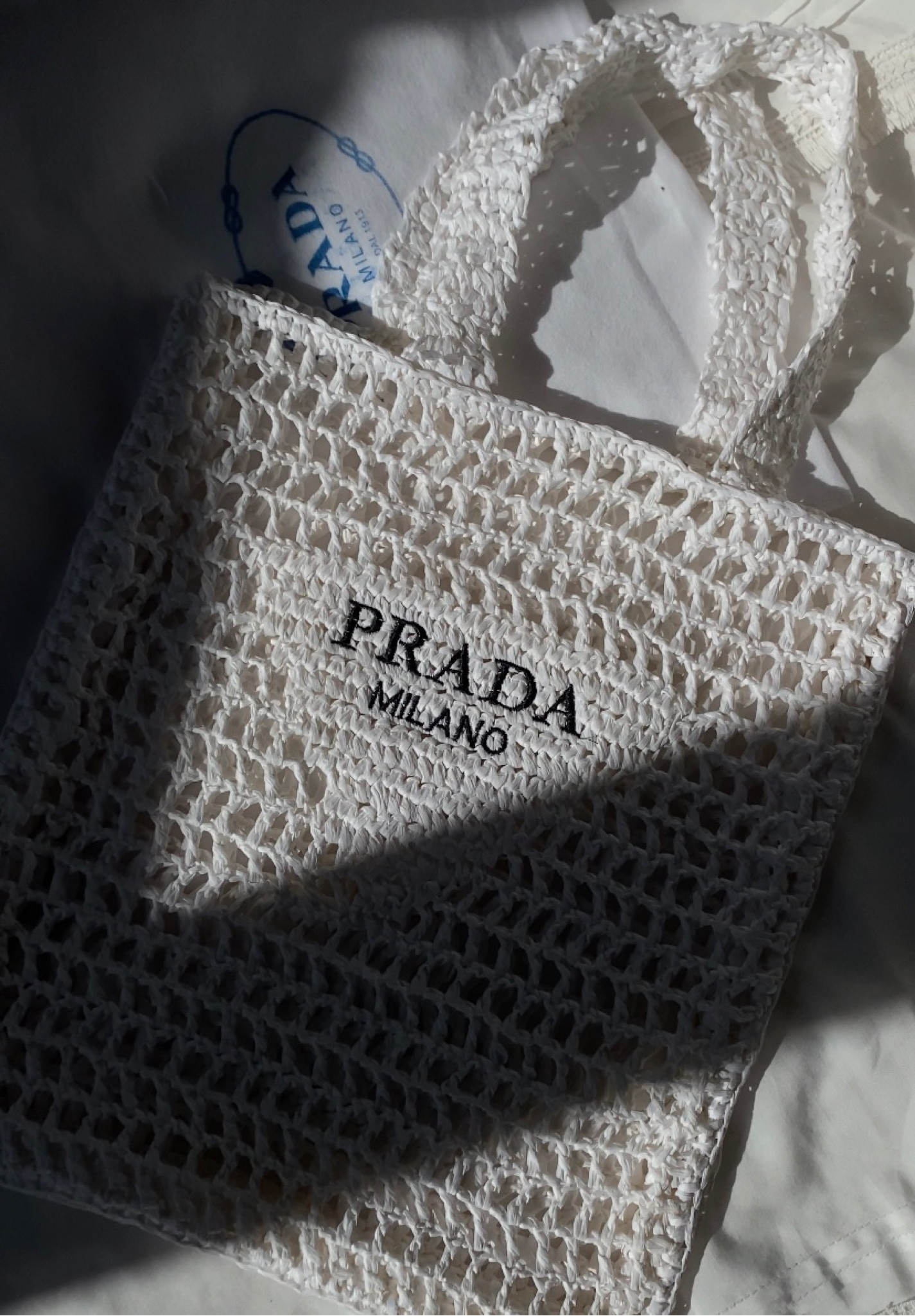 Prada Raffia White Tote Bag | Summer Beach Bag

#LTKFind #LTKitbag
