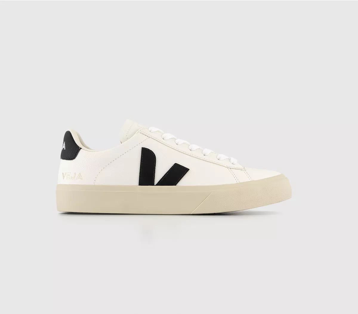 VEJA
								Campo Trainers
								White  Black Leather F | OFFICE London (UK)