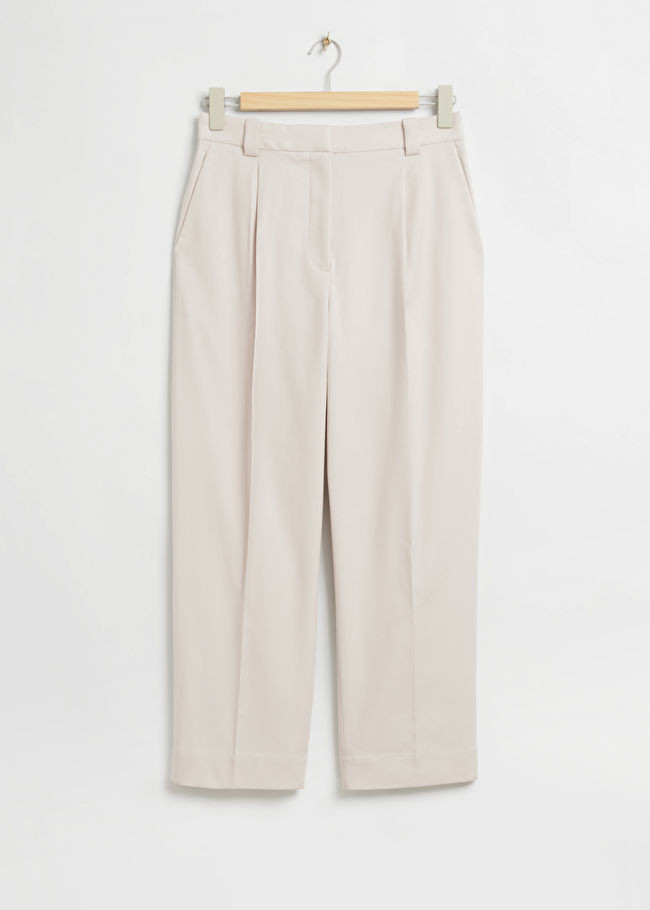 Pleated Straight Leg Trousers | & Other Stories (EU + UK)