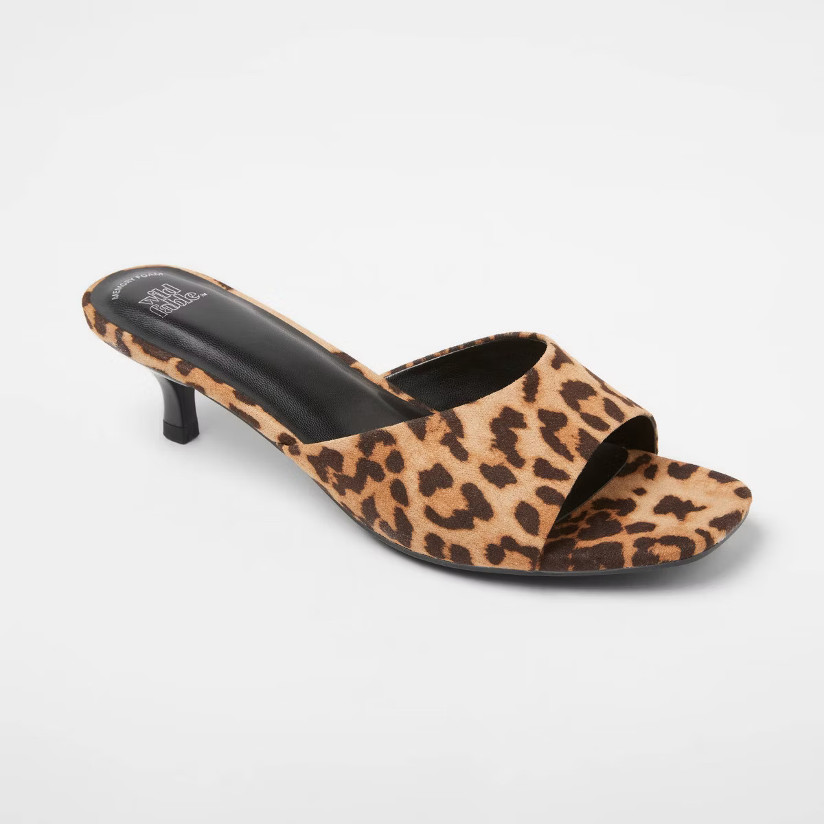 Women's Mavis Mid Martini Mule Heels with Memory Foam Insole - Wild Fable™ | Target