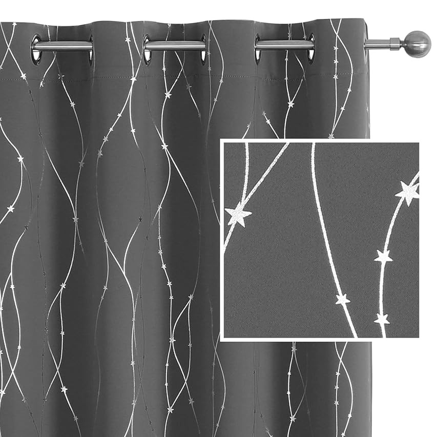 StangH Green Living Room Curtains - Super Soft Velvet Blackout Curtains Luxury Home Decor for Par... | Amazon (US)