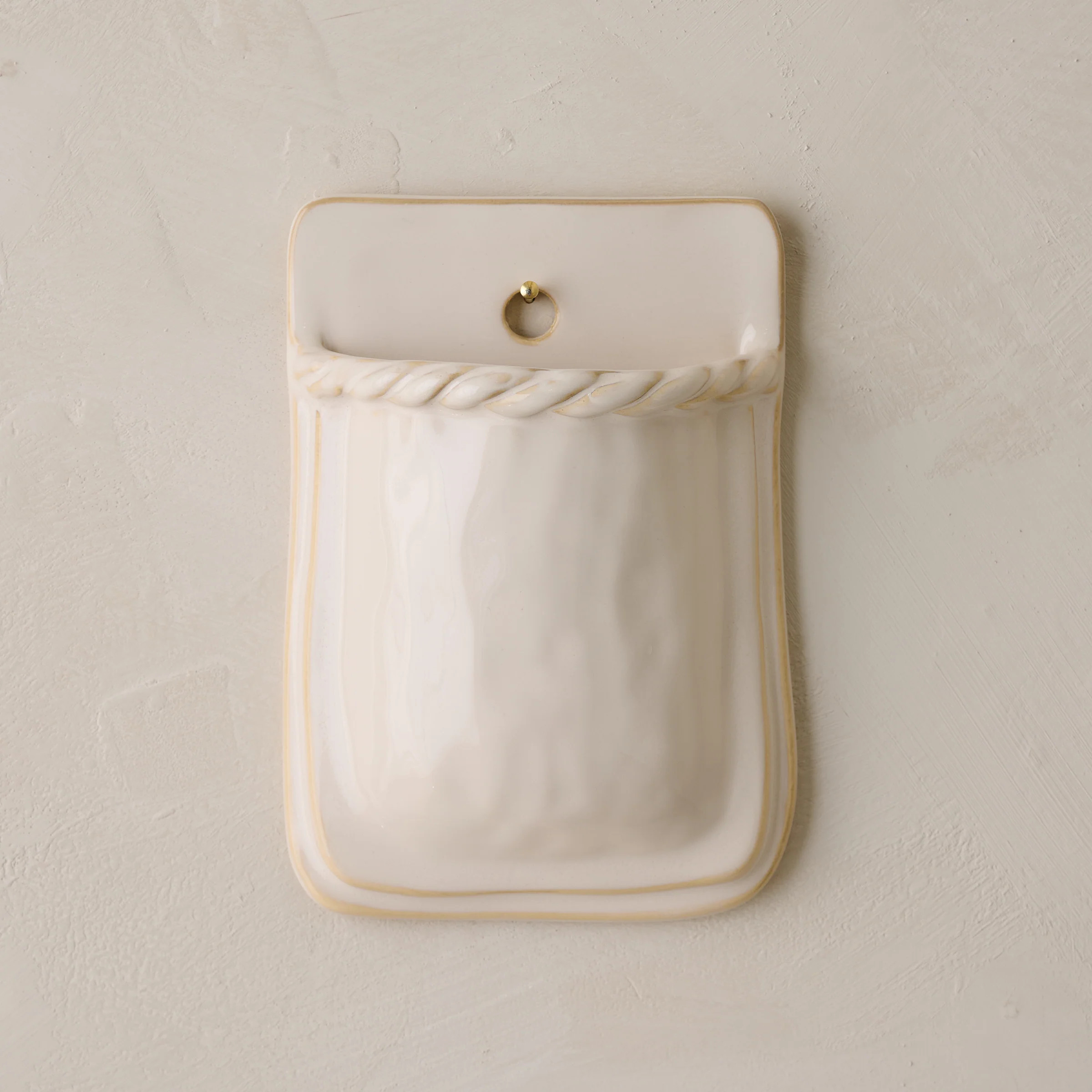 Hale Ceramic Wall Vase | Magnolia