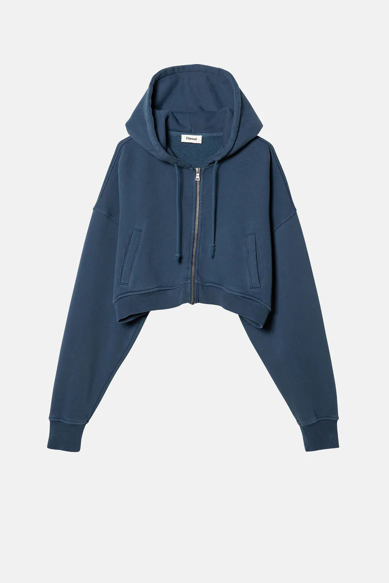 BABYDOLL CROP ZIP HOODIE 2.0 | Elwood Clothing