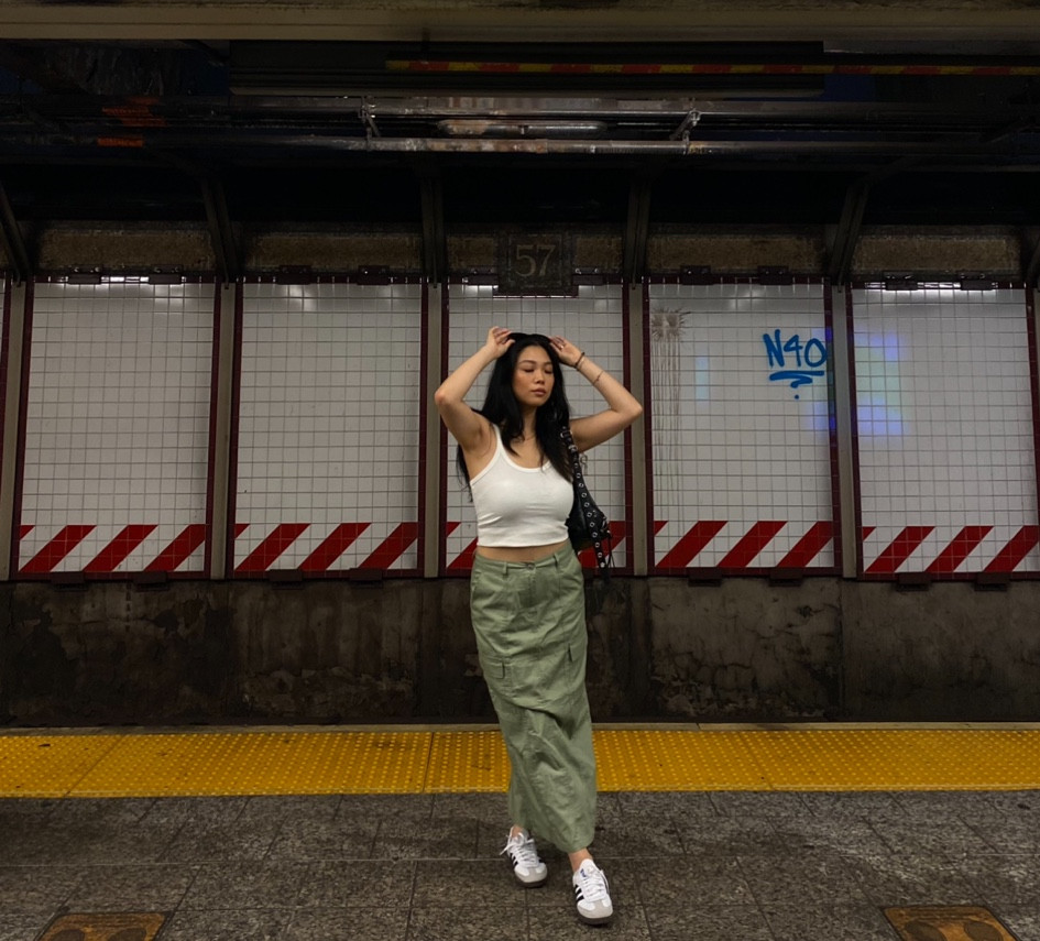 NEW YORK OUTFIT // Y2k fit 

I am 1.56/5’1 wearing a maxi skirt and a white top 

#LTKfindsunder50 #LTKHoliday #LTKeurope