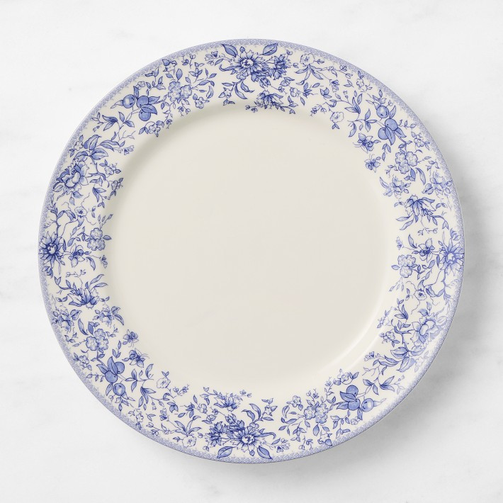 English Floral Charger | Williams-Sonoma