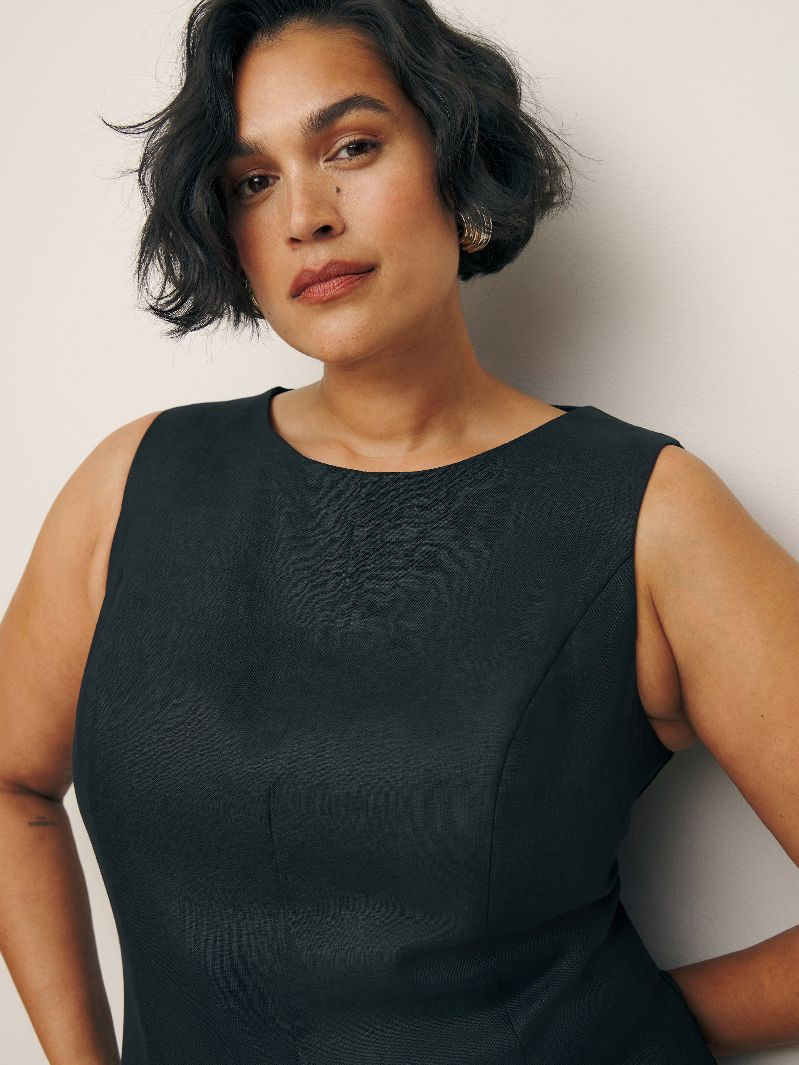 Citron Linen Dress Es | Reformation (Global)