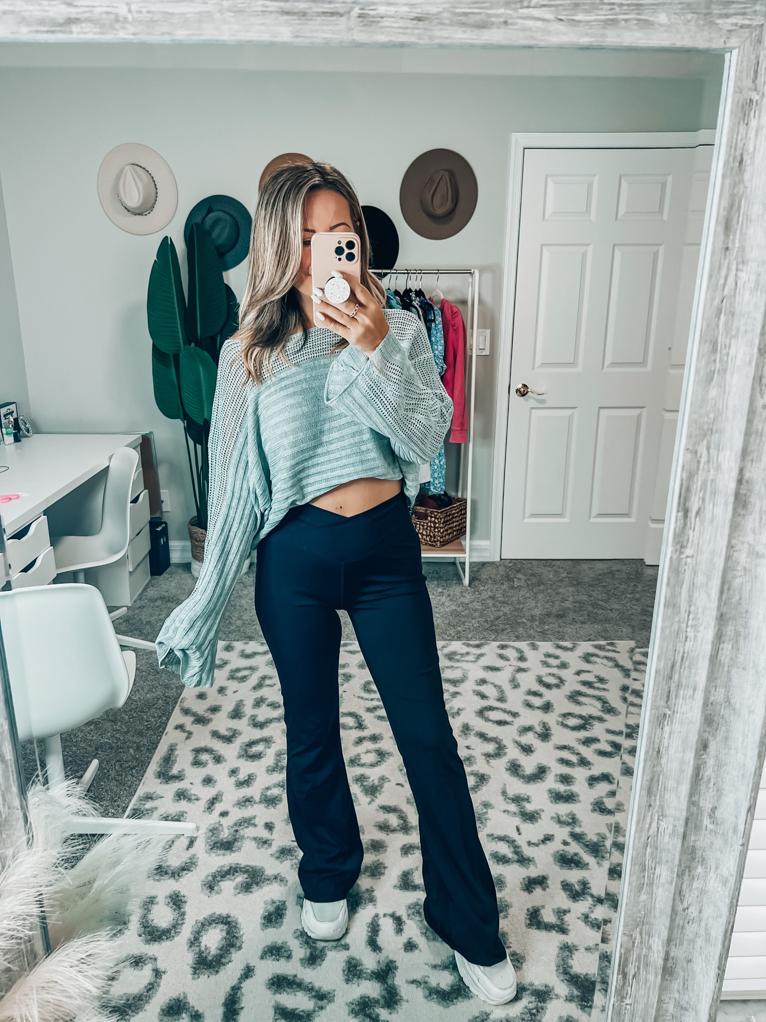 Comfy and chic and ready for fall with my flare yoga pants and comfy light sweater!! 

#LTKFind #LTKstyletip #LTKunder50