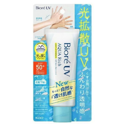 Biore UV Aqua Rich Light Up Essence SPF50+ PA++++ (2.46 oz) UPC: 4901301447654 | Sunscreen from Japan | Sun Protection | Target