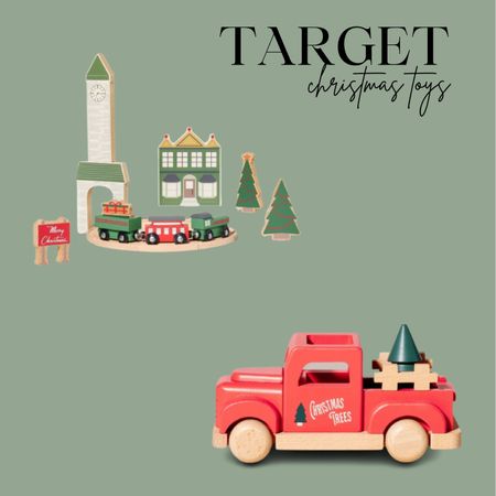 Targets Christmas Wooden Toys 