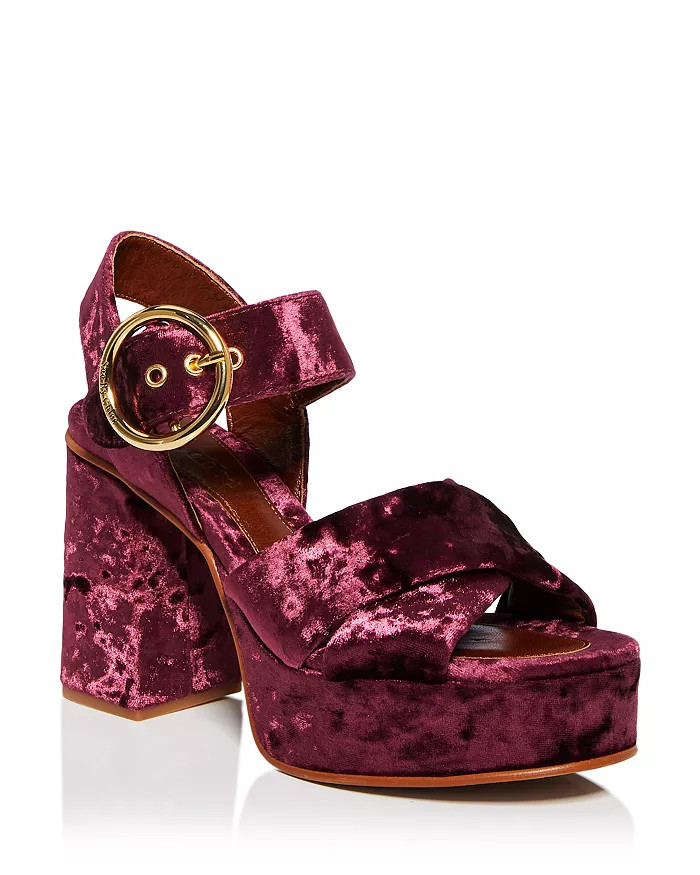 See by Chlo&eacute; Women's Ankle Strap Slingback Platform High Heel Sandals Back to results -  S... | Bloomingdale's (US)