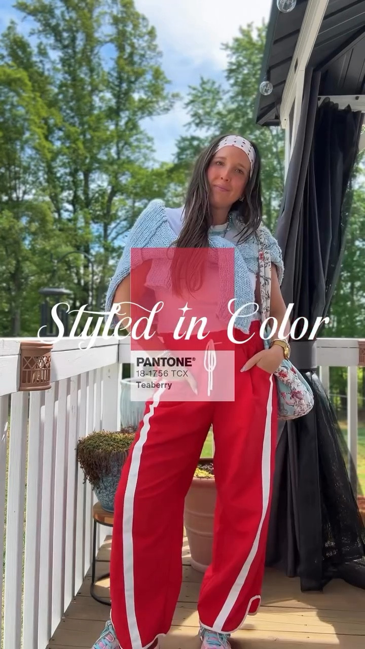 Reply RED for ⛓️‍💥s right to your DMs! 

One thing about me is ima be in color 👏🏽 

These pants are a look for less from @amazonfashion and I am in loveeeee! Added some high and low price points with this outfit. Because these pants are a “trendier” item I like to spend less as idk how long they will stay in style. Then my sweater is Free People it’s a staple closet piece so I feel it’s worth the 💸 

#momlife #sahm #budgetfashion #amazonfashion #modernfarmhouse Amazon amazonfinds ncmom lifestylecreator affordablestyle

#LTKootd #LTKmomlife #LTKgrwm