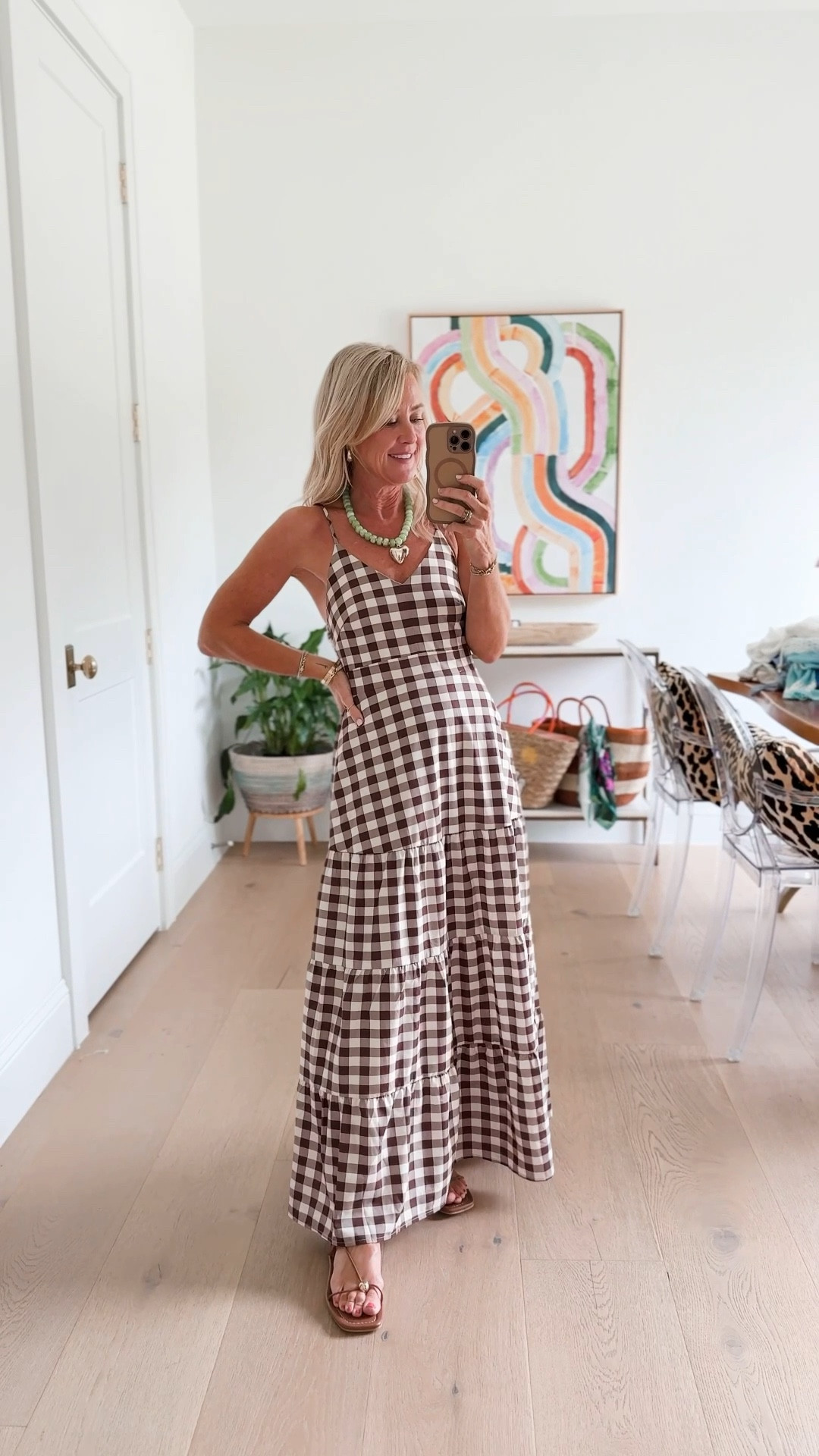 This gingham dress is a top seller this week!
Dress: Small

#LTKootd #LTKSeasonal #LTKOver40