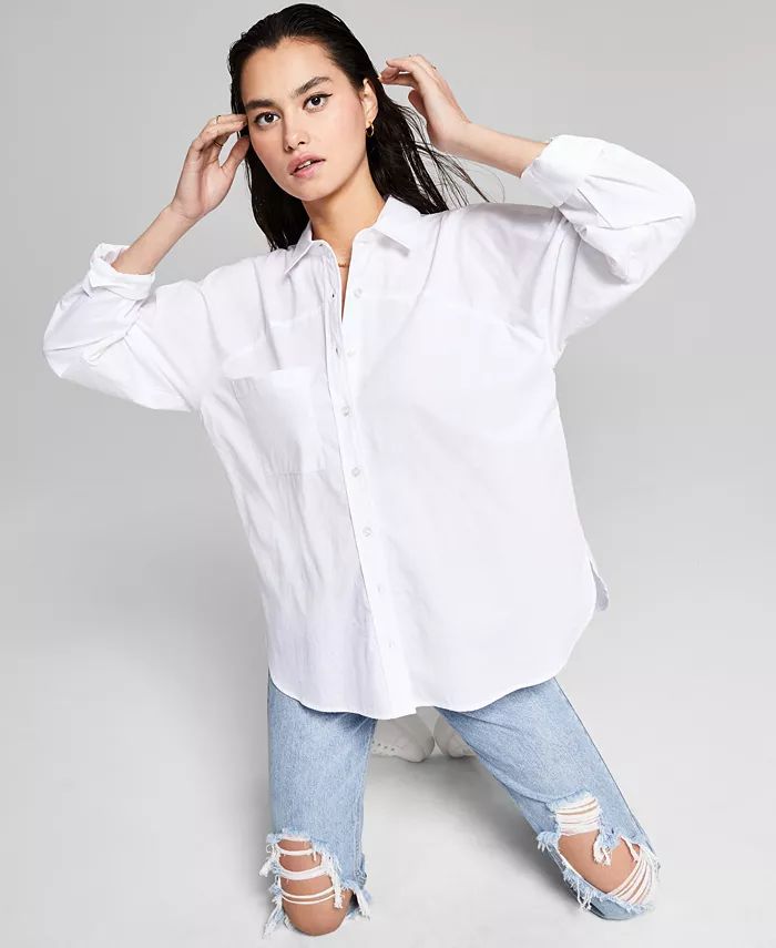 And Now This
          
        
  
      
          Women's Cotton Shirt | Macys (US)