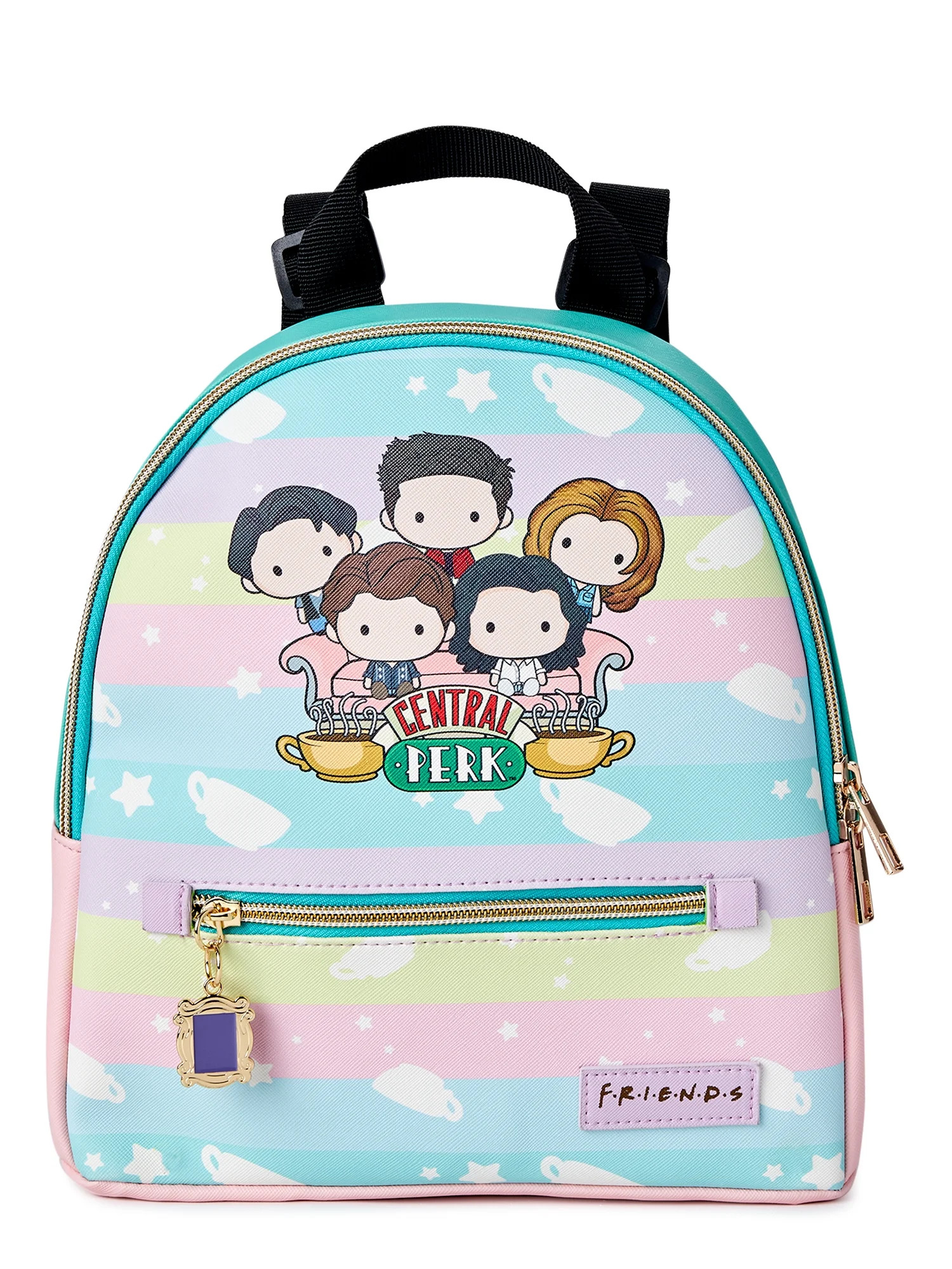 Friends Central Perk Women's Mini Backpack Multi-Color | Walmart (US)