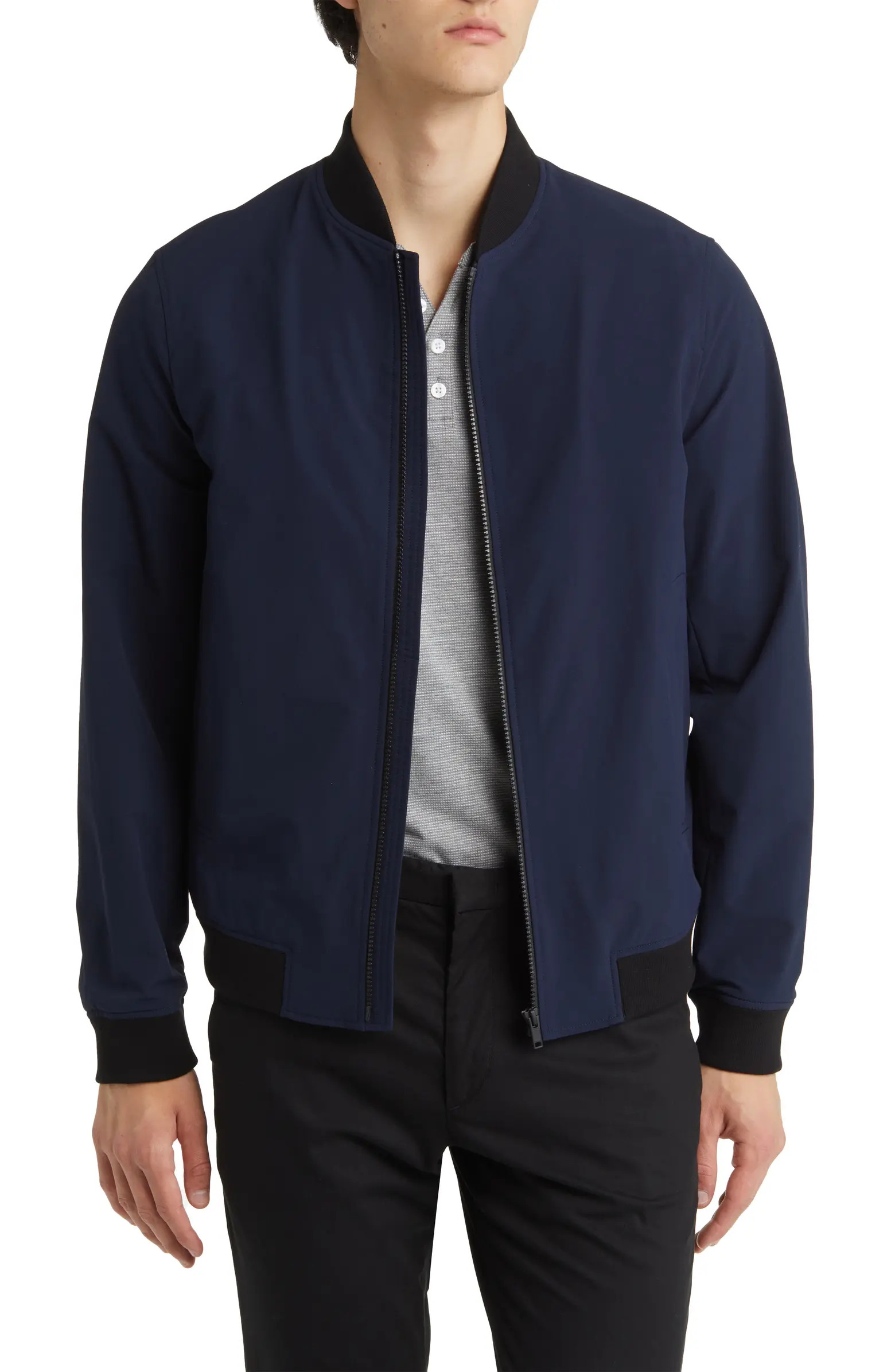 Brenton Stretch Bomber Jacket | Nordstrom
