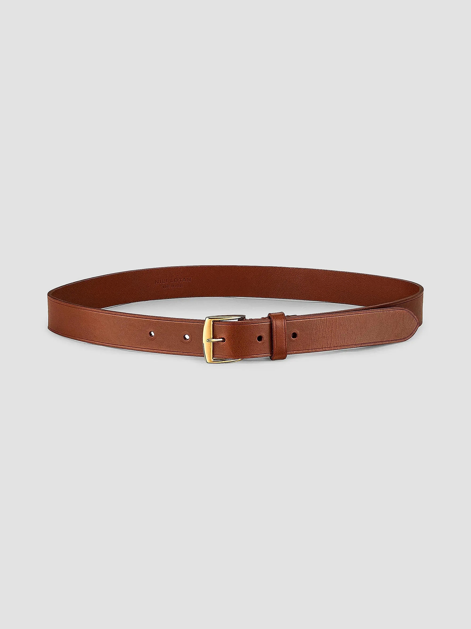 Sloane Croc-Embossed Leather Belt | Saks Fifth Avenue
