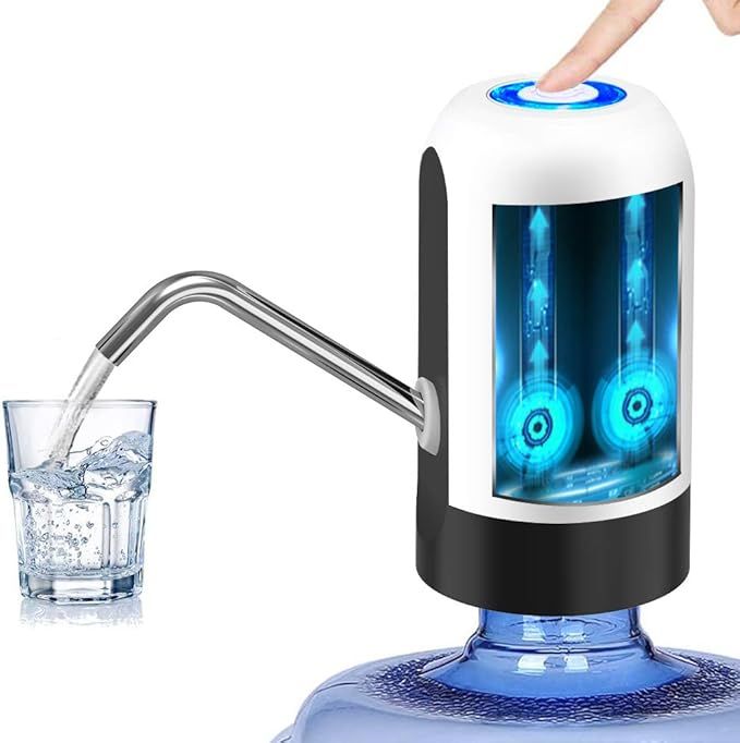 Water Bottle Pump 5 Gallon Water Bottle Dispenser USB Charging Automatic Drinking Water Pump Port... | Amazon (US)
